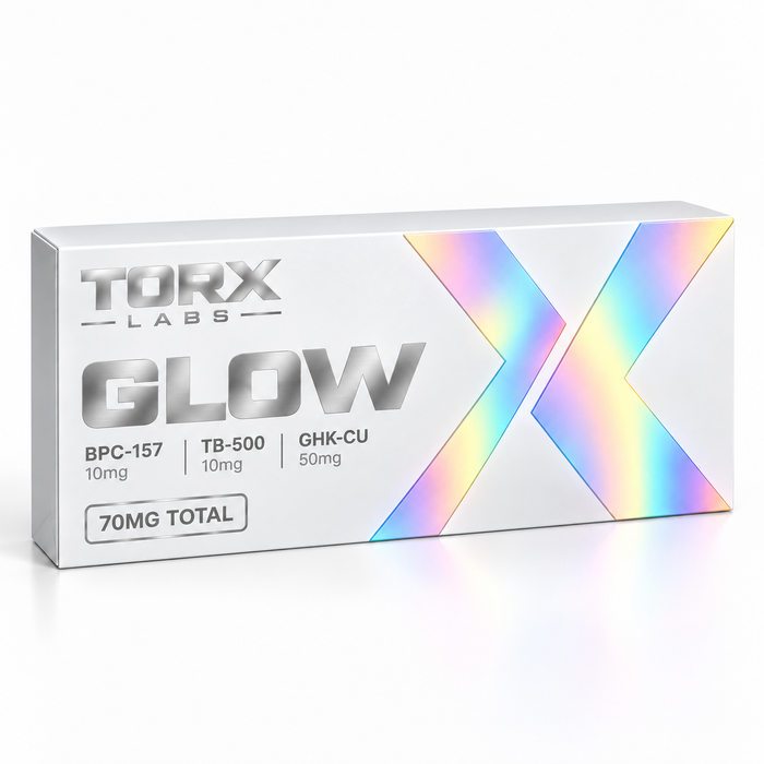 Glow Stack Pen (BPC-157 10mg, TB-500 10mg & GHK-Cu 50mg)